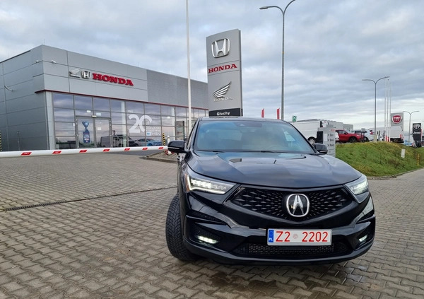 Acura RDX cena 172600 przebieg: 49500, rok produkcji 2021 z Sieraków małe 781